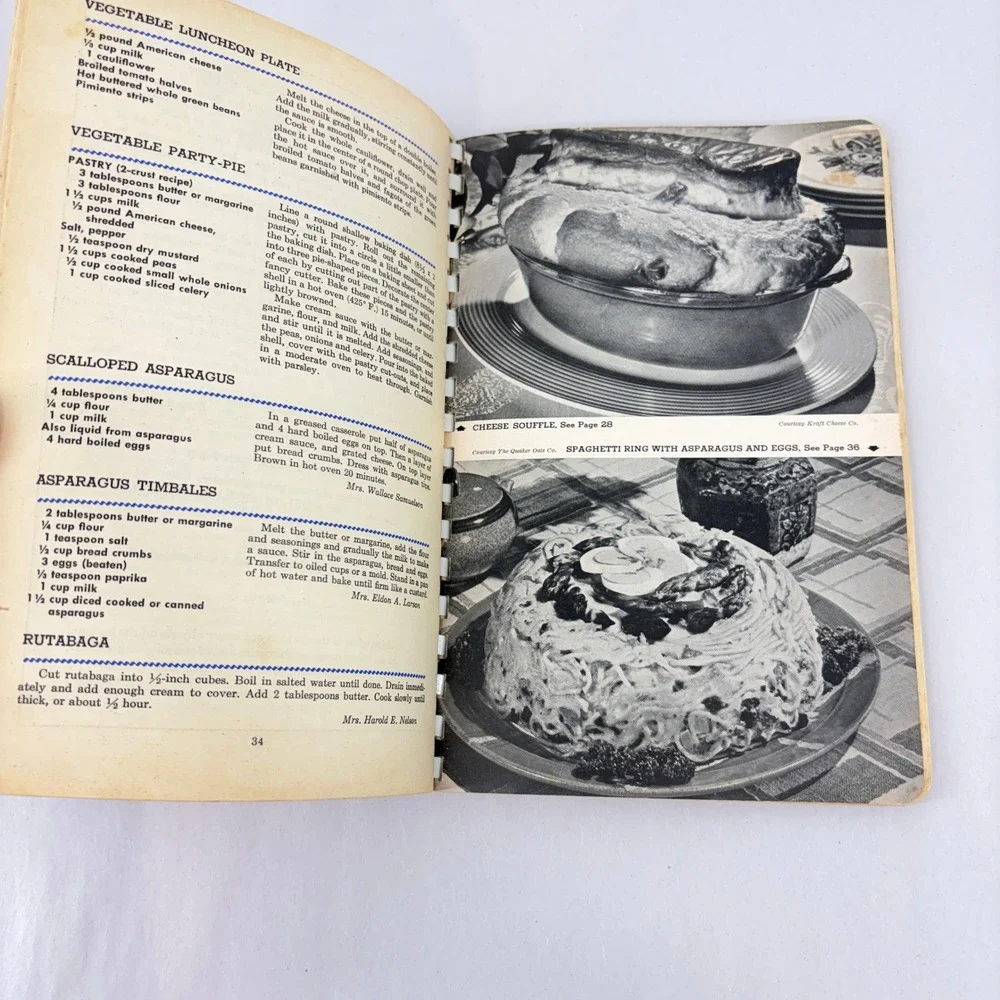 Moody Bible Institute Food For The Body For The Soul 1943 Vintage Cookbook MCM